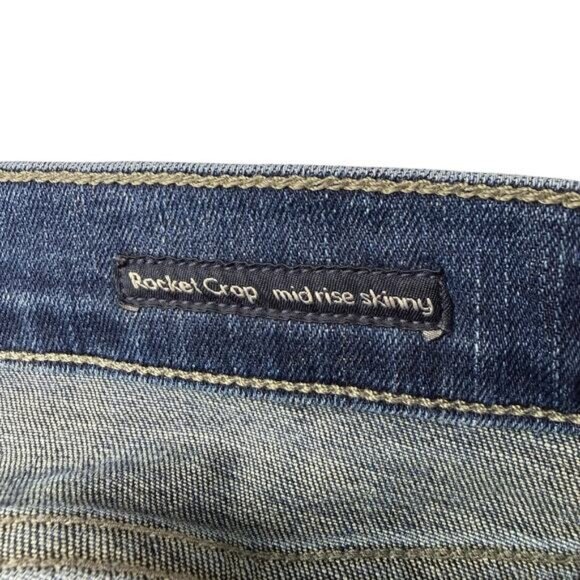 CITIZENS OF HUMANITY Rocket Crop Mid Rise Skinny Jean Sz 31 - Picture 5 of 10